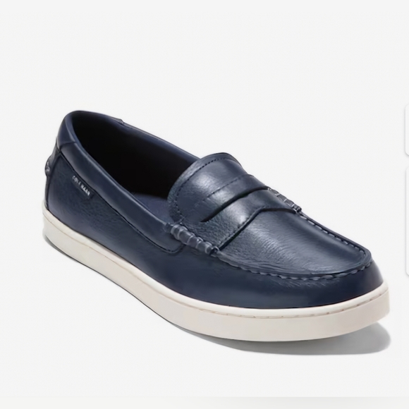 Cole Haan Nantucket Loafer Navy Womens Sz 10 - Picture 1 of 15